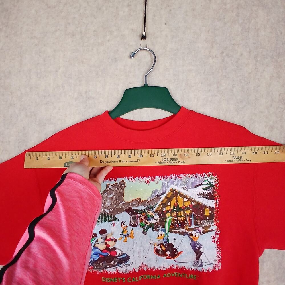 VTG 2001 Disneyland California Adventure Golden State Holiday Crewneck SMALL - Picture 8 of 10